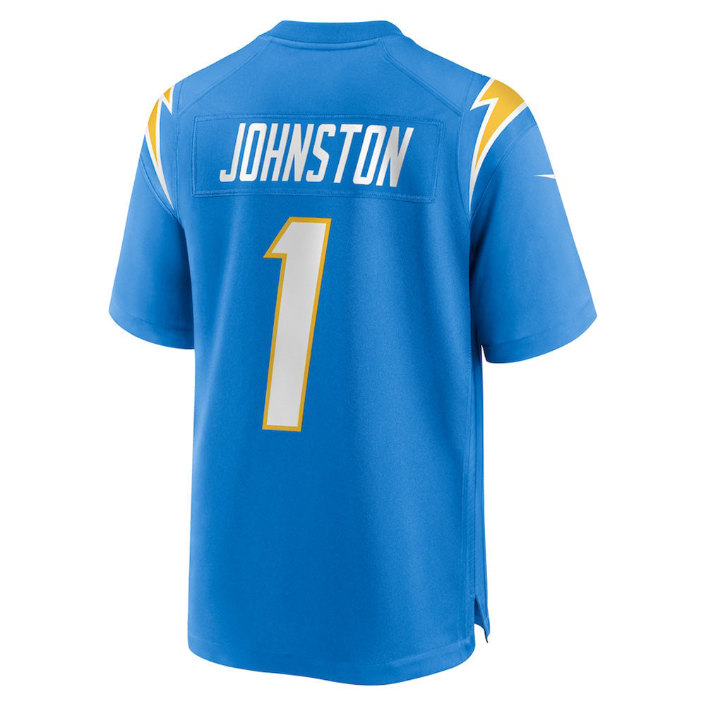 Youth Los Angeles Chargers Quentin Johnston Game Jersey - Powder Blue