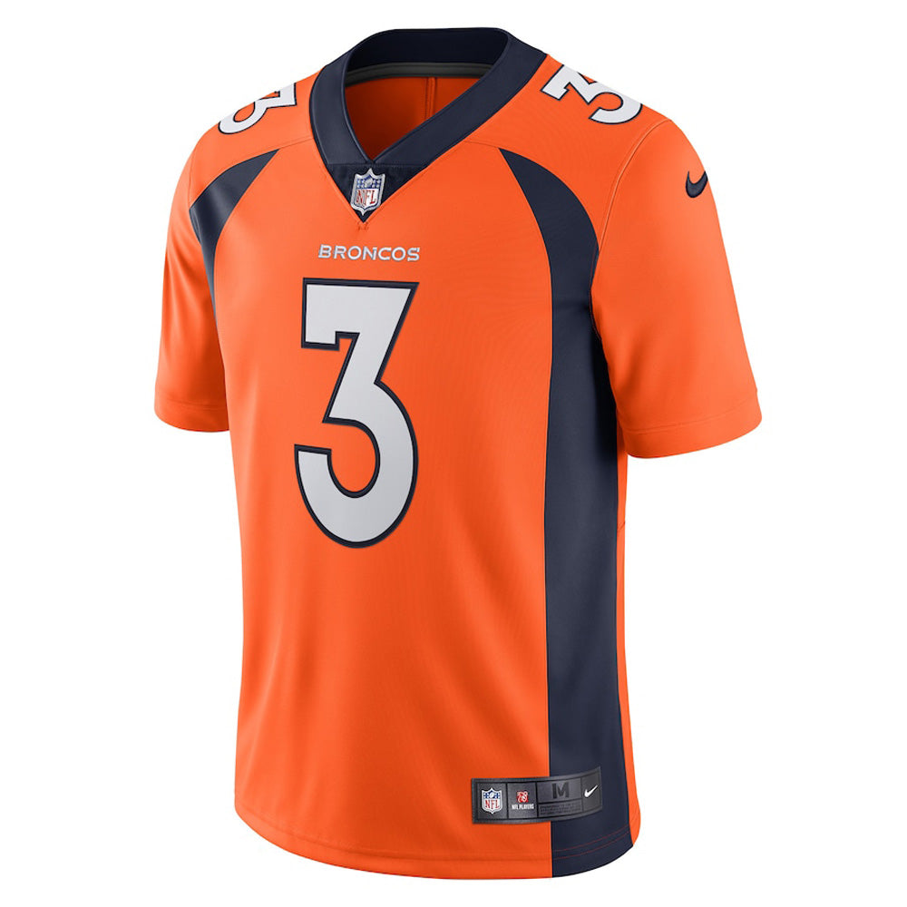 Men's Denver Broncos Russell Wilson Vapor Jersey - Orange